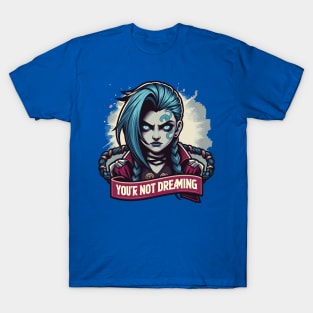 armed and dangerous- jinx power T-Shirt